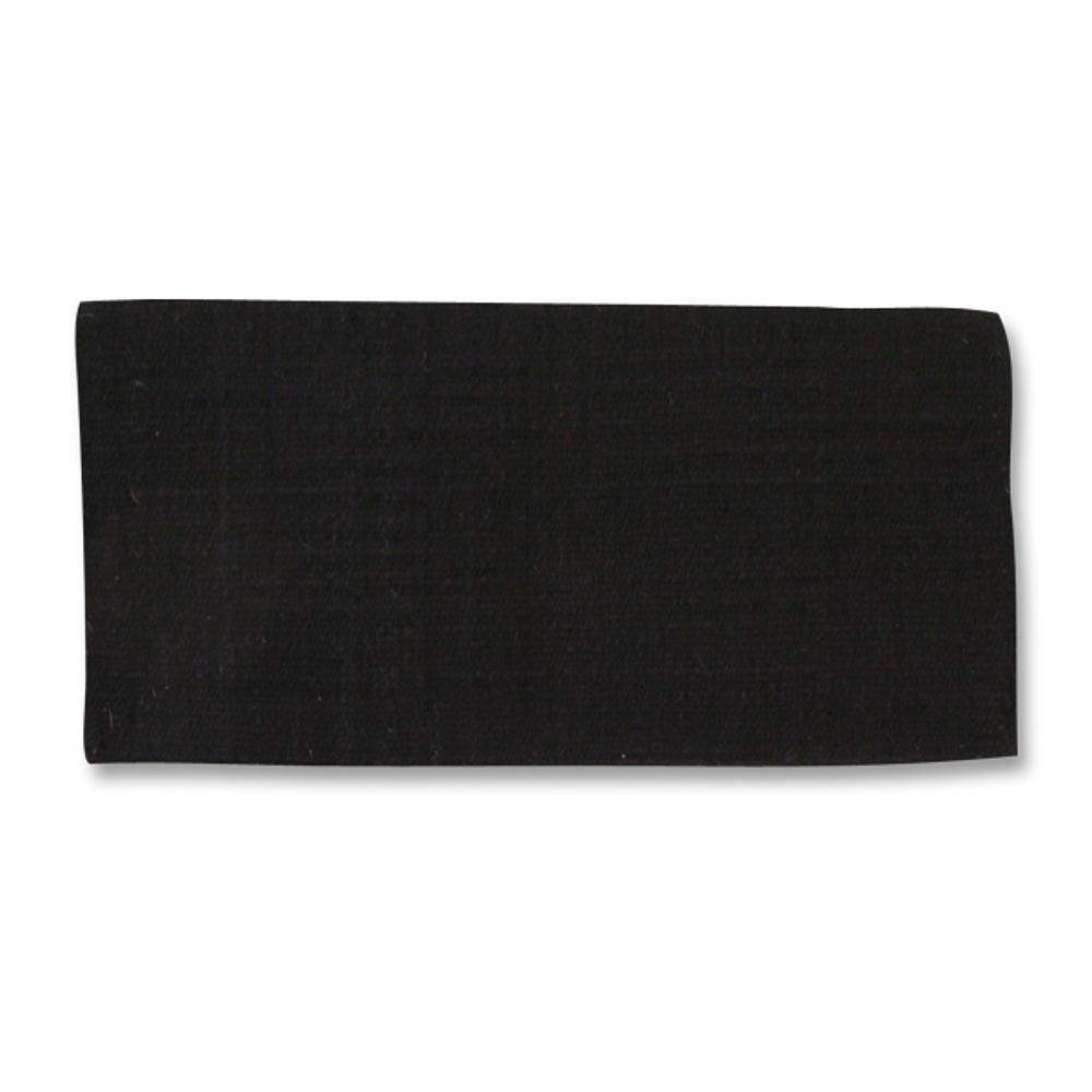 1314P-18 San Juan 24x24 Black New Zealand Wool Pony Saddle Blanket