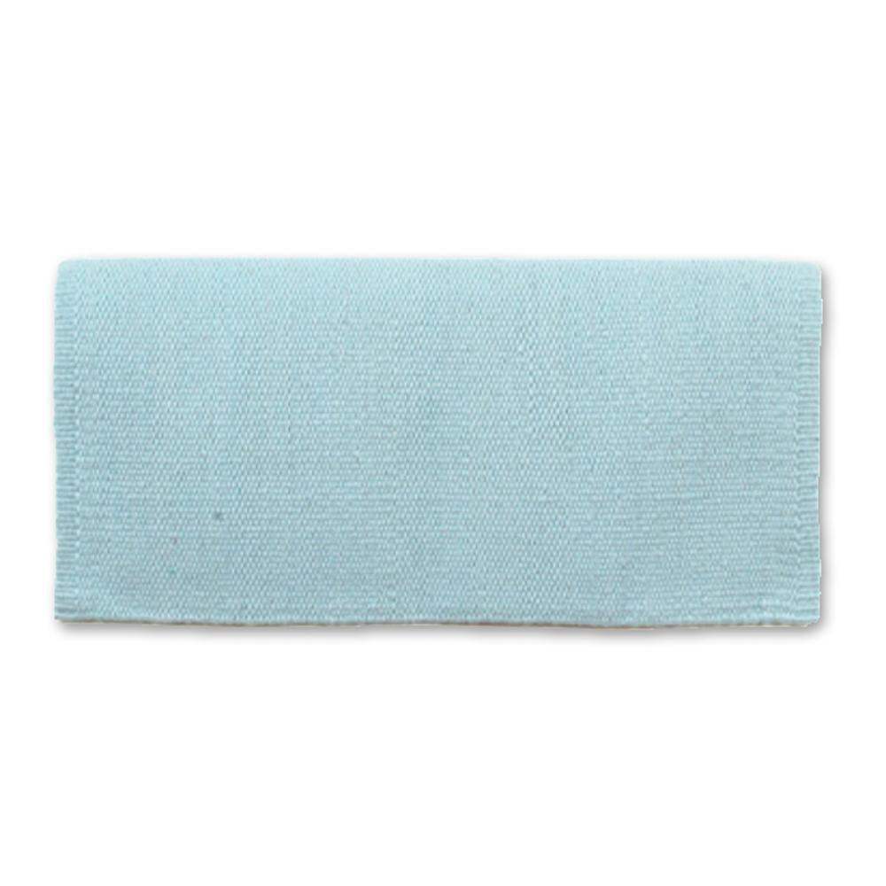 1314P-80 San Juan 24x24 Crystal Ice Blue New Zealand Wool Pony Saddle Blanket