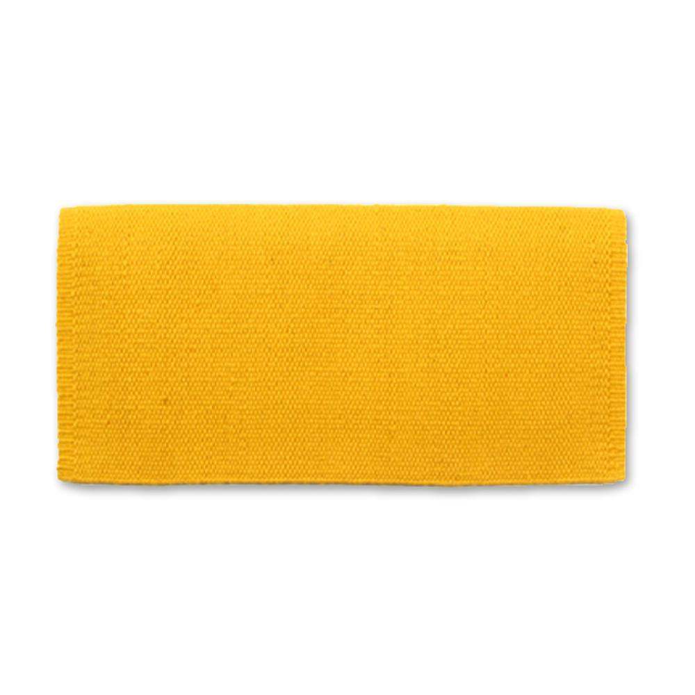 1314P-86 San Juan 24x24 Buttercup Yellow New Zealand Wool Pony Saddle Blanket