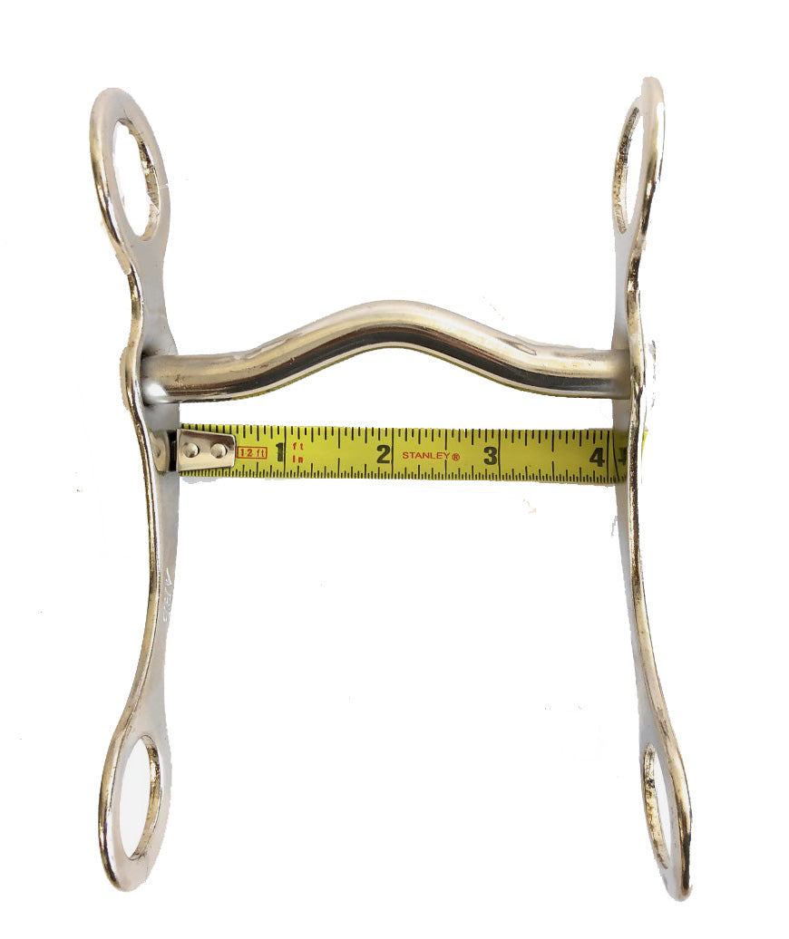 AJ Tack Low Port Grazing Bit for Miniature Horses