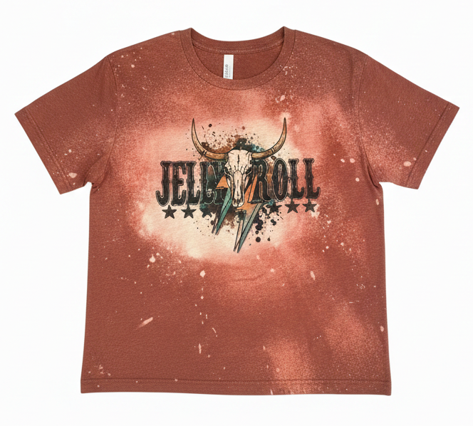 Western Graphic Tee – Jelly Roll Western Shirt Soft Rodeo Style | Rowdy Rowels