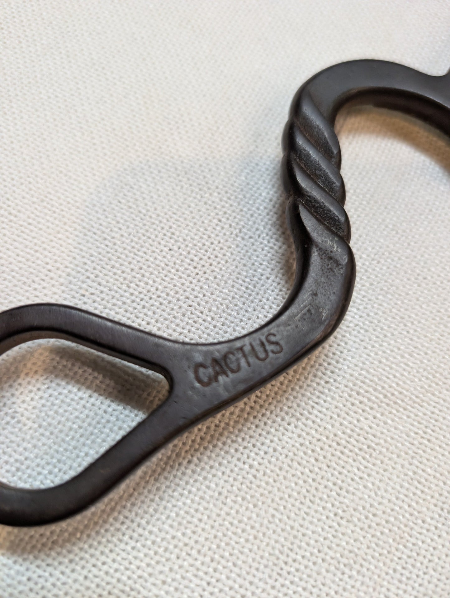Cactus Saddlery Ported Correction Bit with Engraved Cheeks