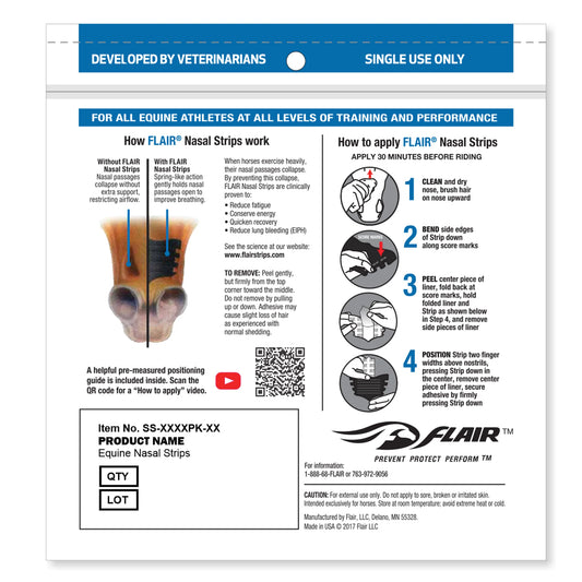 Cow Print Flair Strips