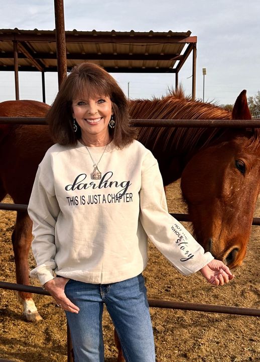 Darling This is Just the Chapter: Western Graphic Sweatshirt
