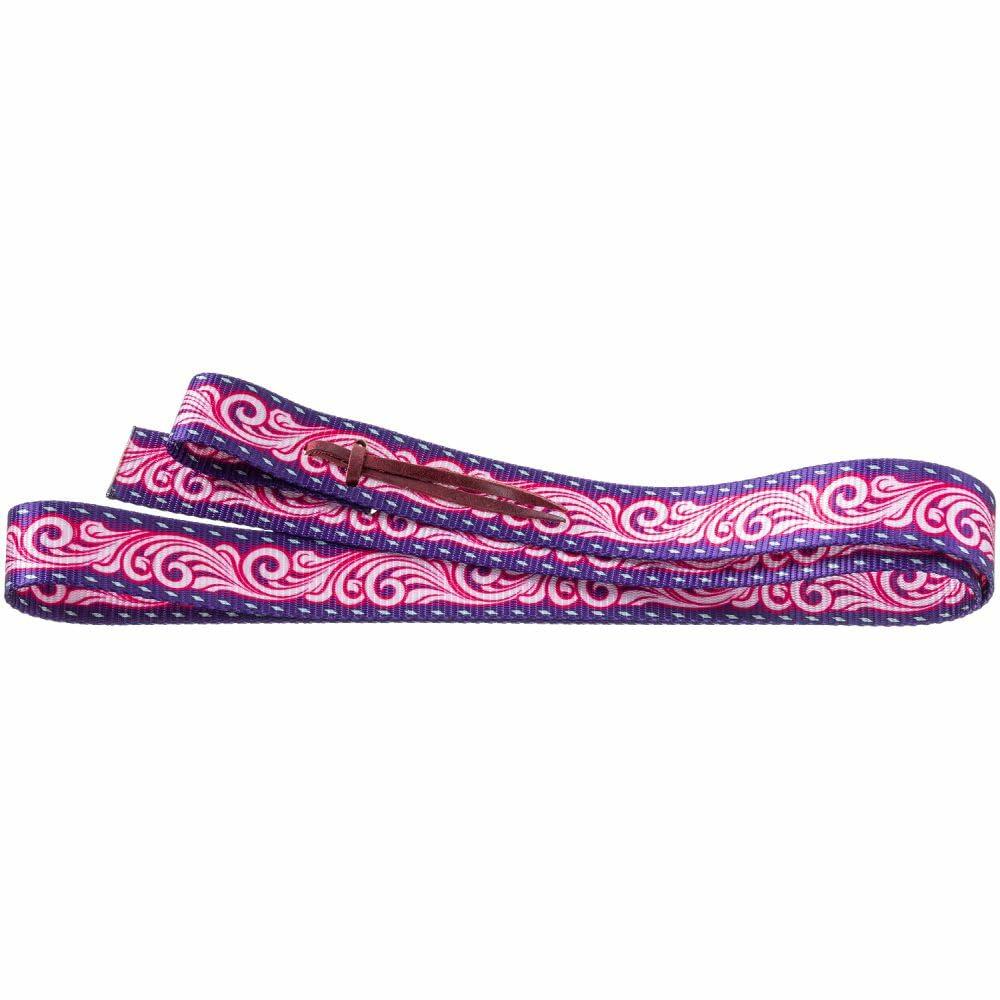 Tough-1 Printed Pattern Tie Strap Purple tooled