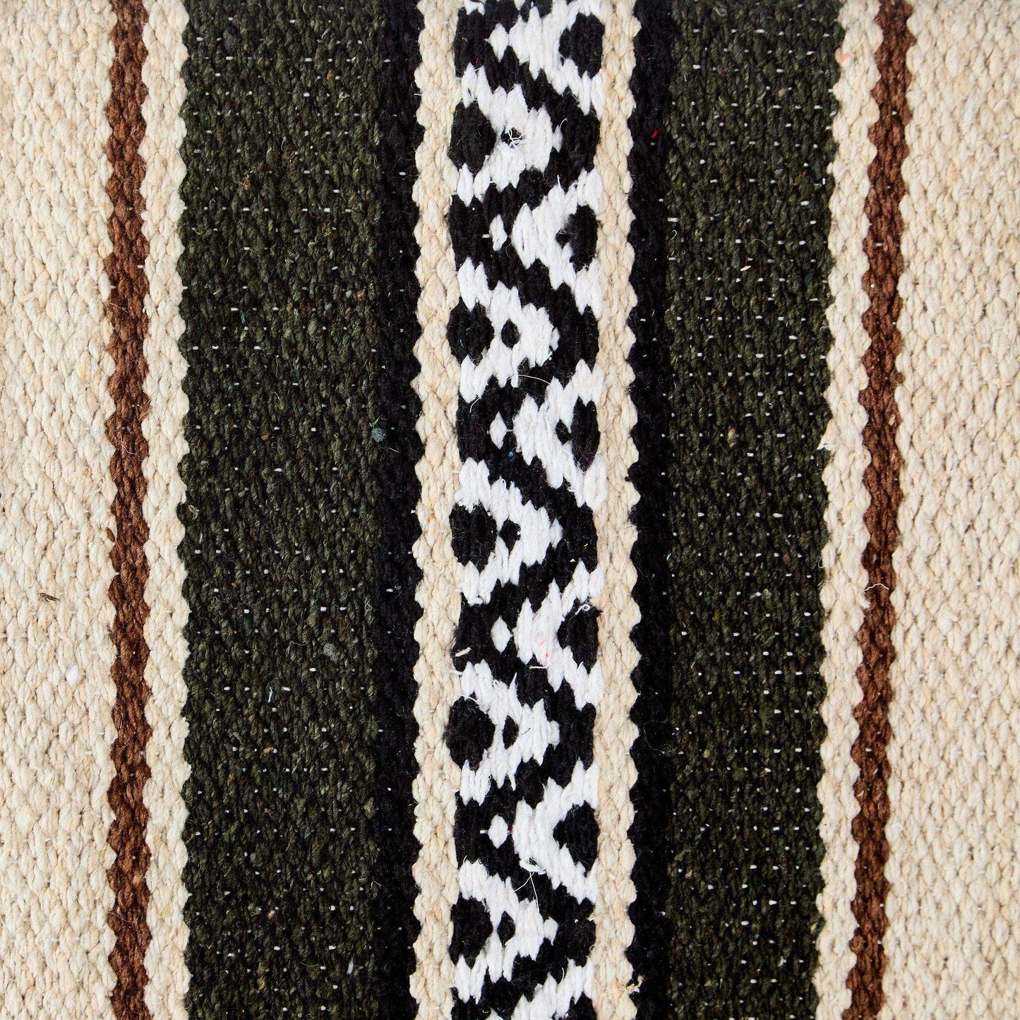 1302-14 Hogan 30x60 Acrylic Blend Saddle Blanket Olive Green