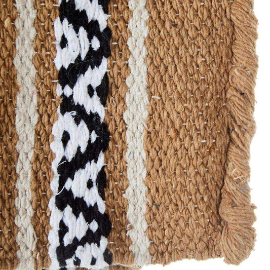 1302-9 Hogan 30x60 Acrylic Blend Saddle Blanket Rust