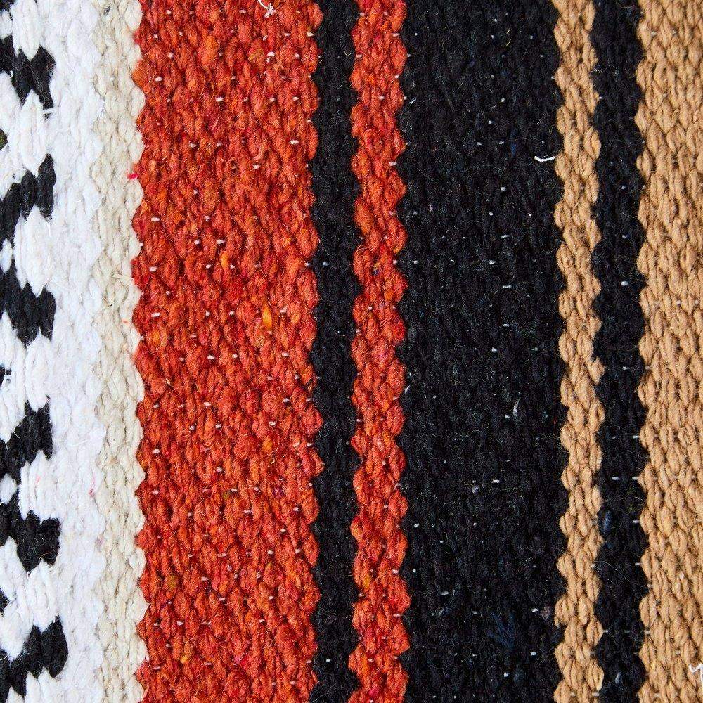 1302-9 Hogan 30x60 Acrylic Blend Saddle Blanket Rust