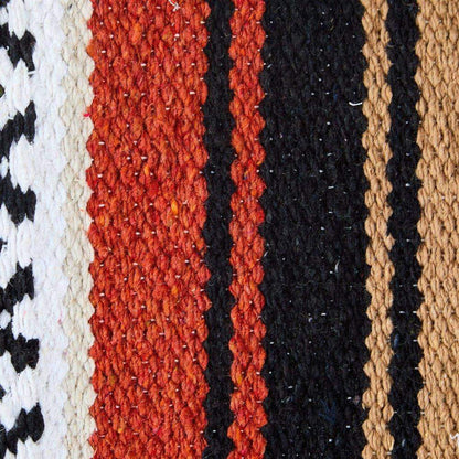 1302-9 Hogan 30x60 Acrylic Blend Saddle Blanket Rust