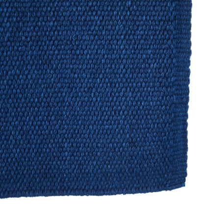 1314-95 San Juan Solid Slate Blue 36x34 New Zealand Wool Saddle Blanket