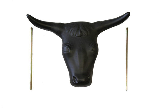 AJ Tack Adult Steer Head Roping Dummy, 20" Horn Spread