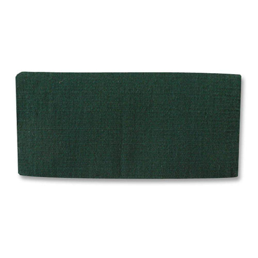 1314A-20 San Juan 34X30 Hunter Green New Zealand Wool Saddle Blanket