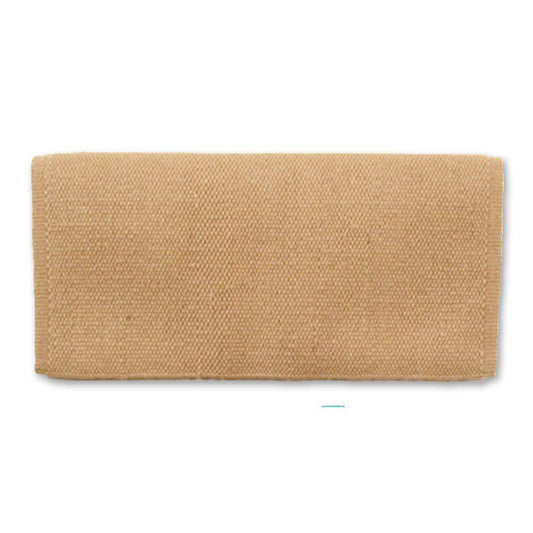1314A-23 San Juan 34X30 Sand New Zealand Wool Saddle Blanket
