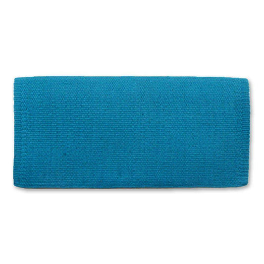 1314A-79 San Juan 34X30 Soft Turquoise New Zealand Wool Saddle Blanket