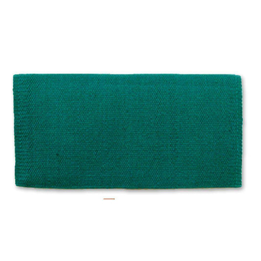 1314P-32 San Juan 24x24 Teal New Zealand Wool Pony Saddle Blanket