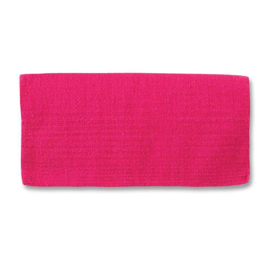 1314P-72 San Juan 24x24 Fuchsia New Zealand Wool Pony Saddle Blanket