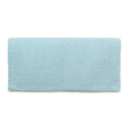 1314P-80 San Juan 24x24 Crystal Ice Blue New Zealand Wool Pony Saddle Blanket