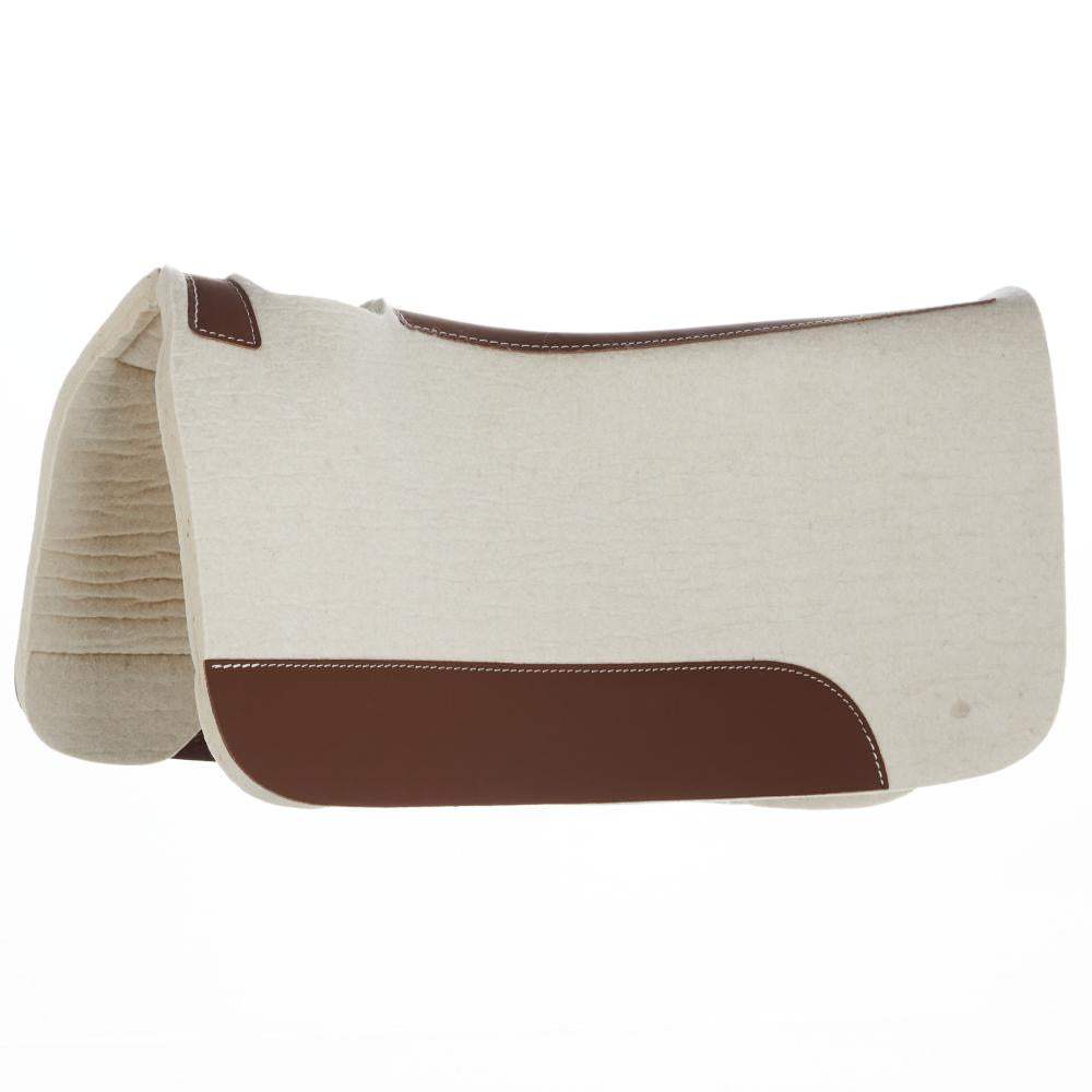 MT10031WFP Natural 1in 31x30 Felt Roper Saddle Pad