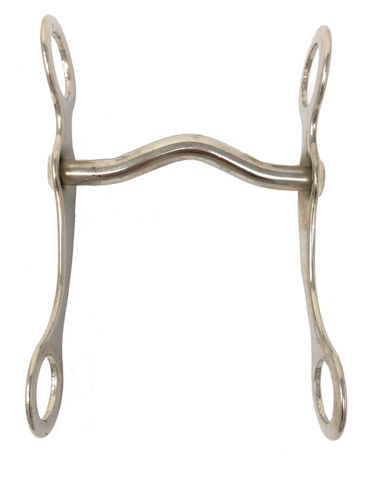 AJ Tack Low Port Grazing Bit for Miniature Horses