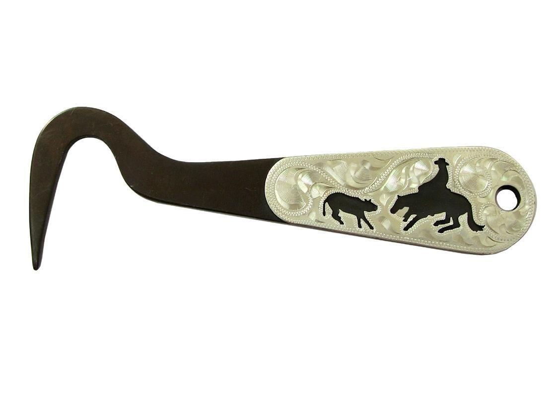 AJ Tack Antique Brown Steel Hoof Pick