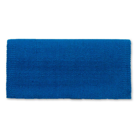1314-33 San Juan Solid Show Turquoise 36x34 New Zealand Wool Saddle Blanket TURQUOISE