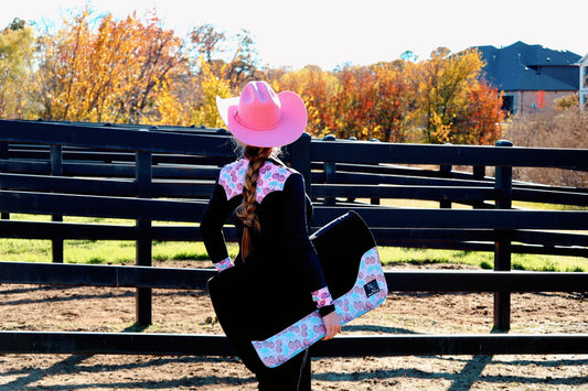 Cherry Groove Wool Saddle Pad *Sample Sale*
