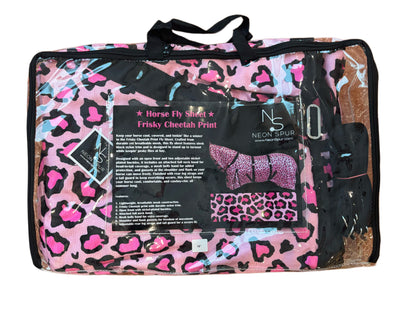 Catty Cowgirl Mid-Weight Fly Sheet with Attached Neck Cover