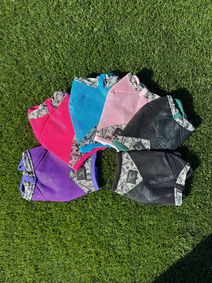 Entry Fees Fly Mask -Neon Pink