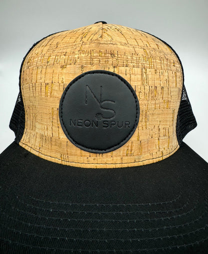 Neon Spur Emblem Patch Cork Trucker Hat