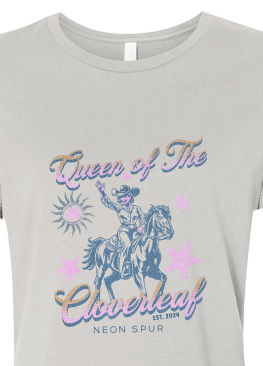 Queen Of The Cloverleaf Women’s Relaxed Jersey Tee