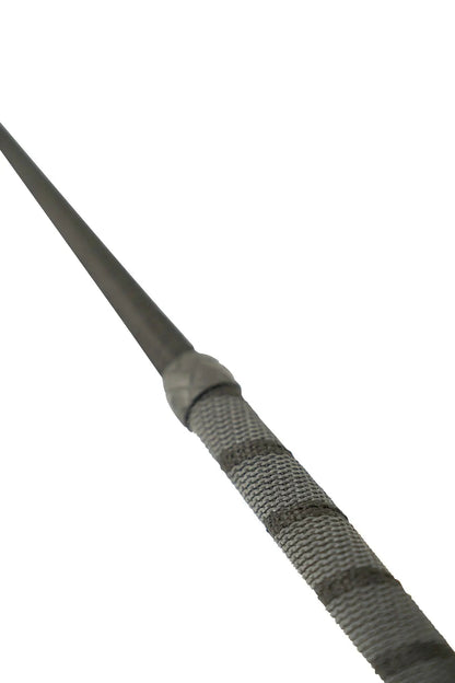 Huntley Equestrian Grippy Handle Jumper Bat, 19" Inches, Black
