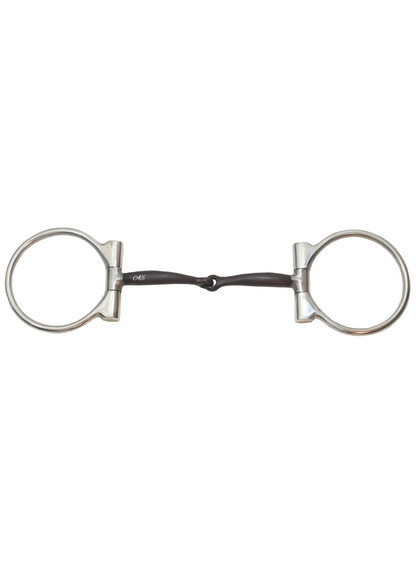 "Signature" Smooth Sweet Iron Dee Snaffle Bit w/Copper Inlay