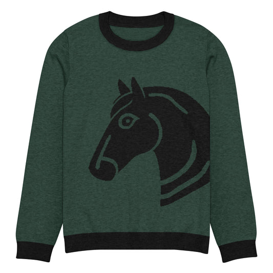Neon Spur Heritage Horse Crew-Neck Sweater