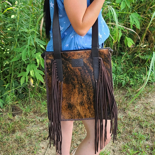 Scarlett Calf Hair Tote | Ariat