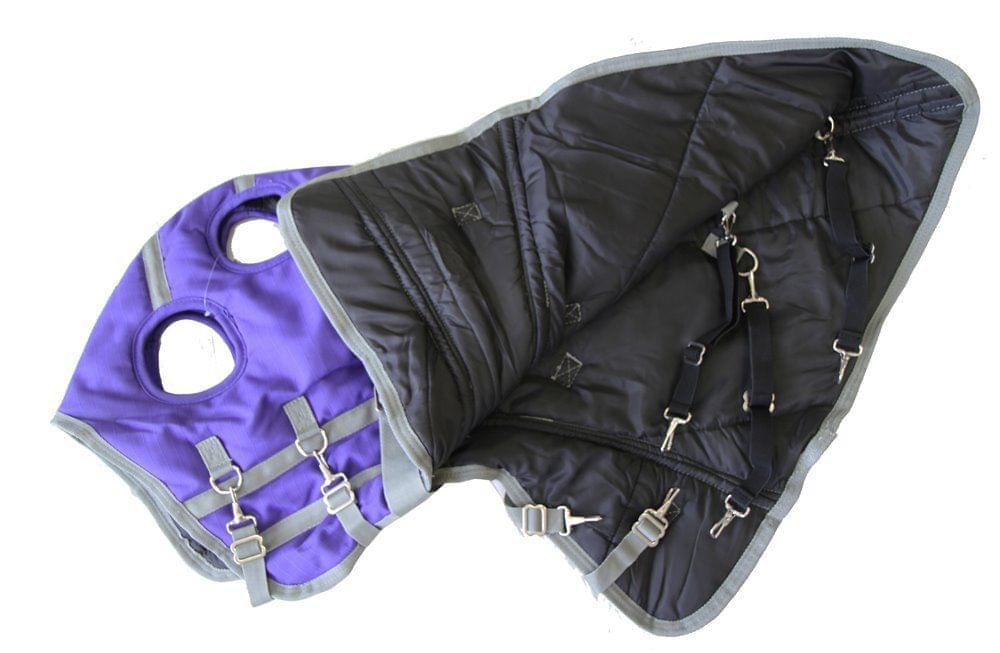 AJ Tack 1200D Waterproof Hood - Purple