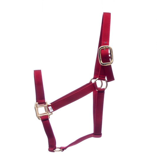 Jeffers Premium Nylon Weanling & Yearling Horse Halters, 3-Ply, 1"
