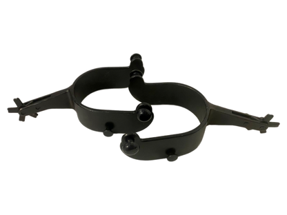 Youth Bull Riding Spurs – 15 Degree Offset Spurs for Control & Performance | Rowdy Rowels